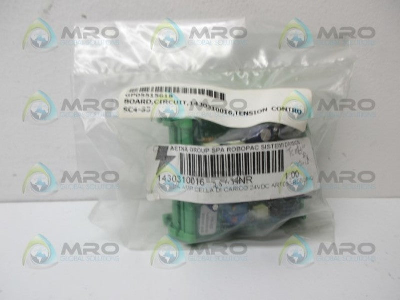 INDUSTRIAL MRO 1430310016 CONTROL BOARD *NEW IN FACTORY BAG*