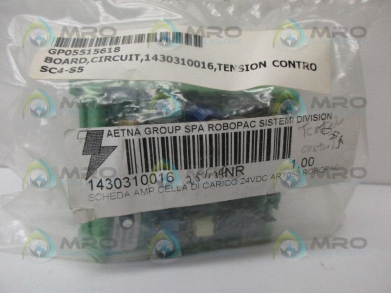 INDUSTRIAL MRO 1430310016 CONTROL BOARD *NEW IN FACTORY BAG*