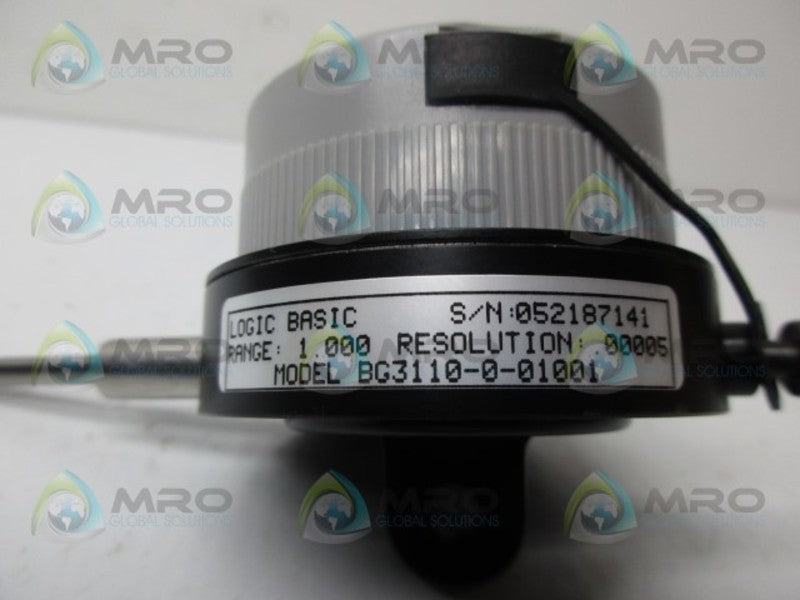 INDUSTRIAL MRO BG3110-0-01001 BASIC LOGIC *NEW NO BOX*