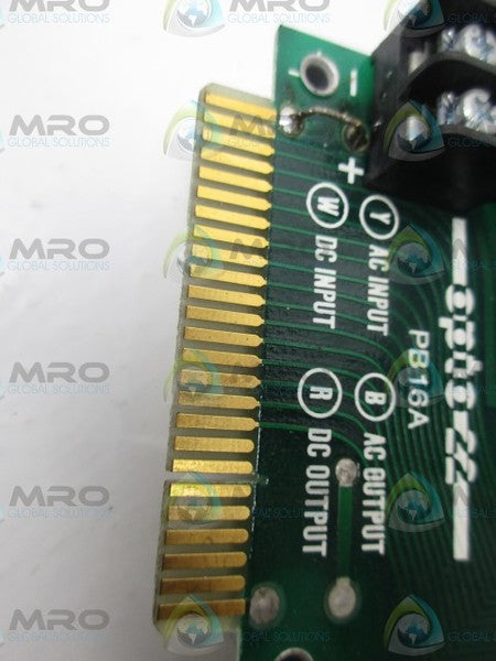 OPTO 22 000226V I/O MOUNTING RACK TERMINATION *NEW NO BOX*