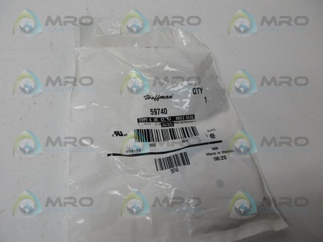 HOFFMAN 59740 HOLE SEAL * NEW IN FACTORY BAG *