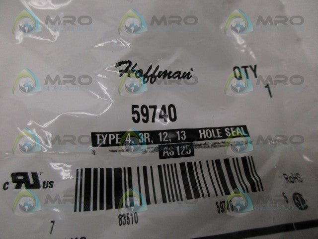 HOFFMAN 59740 HOLE SEAL * NEW IN FACTORY BAG *