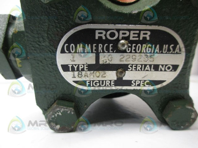ROPER 18AM02 GEAR PUMP *NEW NO BOX*