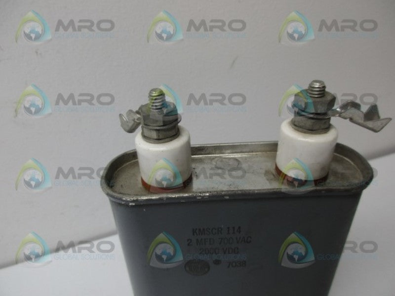 INDUSTRIAL MRO KMSCR114 CAPACITOR *USED*