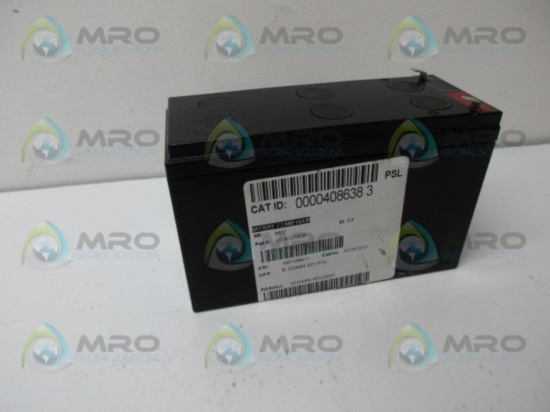 PANASONIC LC-R127R2P VALVE LEAD ACID REGULATED BATTERY *NEW NO BOX*