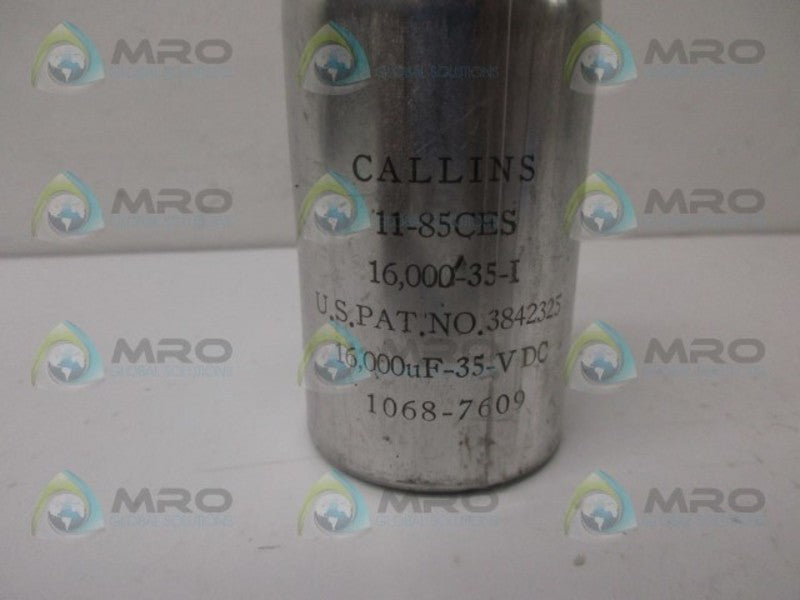 CALLINS 11-85CES CAPACITOR UNMP