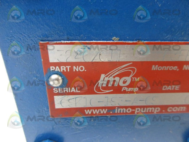 IMO 3240/011 HYDRAULIC PUMP *USED*