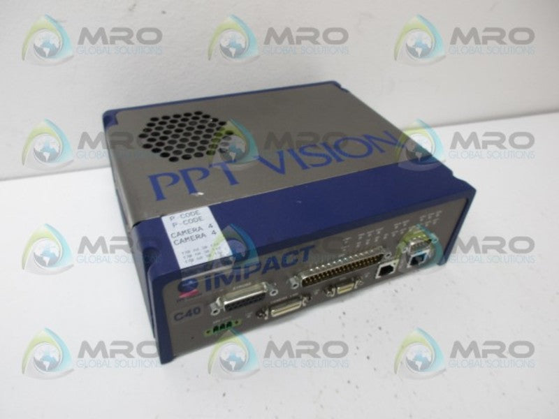 PPT VISION 661-0326-C40 REV.C4 CAMERA PROCESSOR *USED*