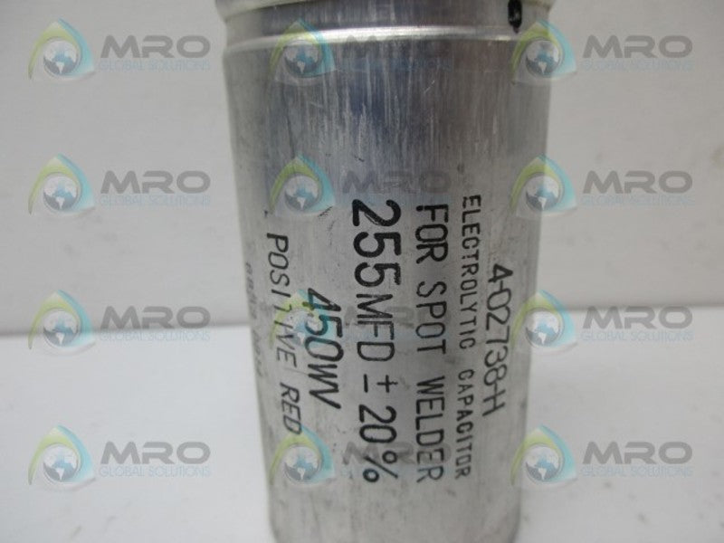 INDUSTRIAL MRO 4-02738-H CAPACITOR *USED*