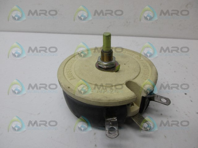 ANGSTROHM MP25 RHEOSTAT *USED*