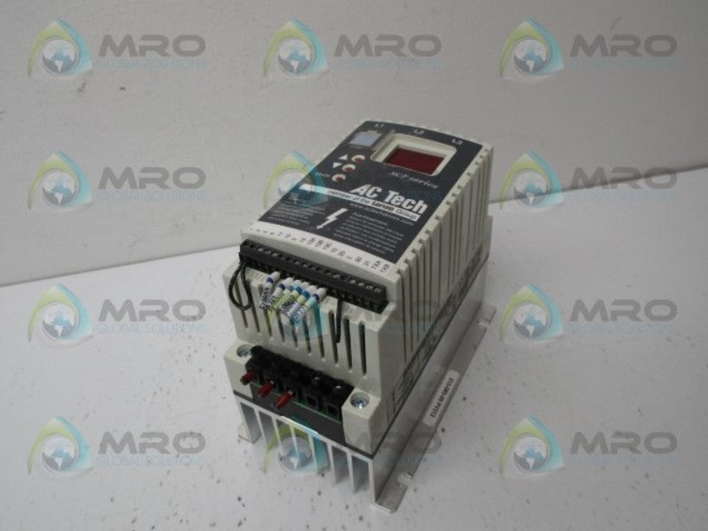 AC TECH SF510 VARIABLE SPEED AC MOTOR DRIVE (AS PICTURED) *USED*