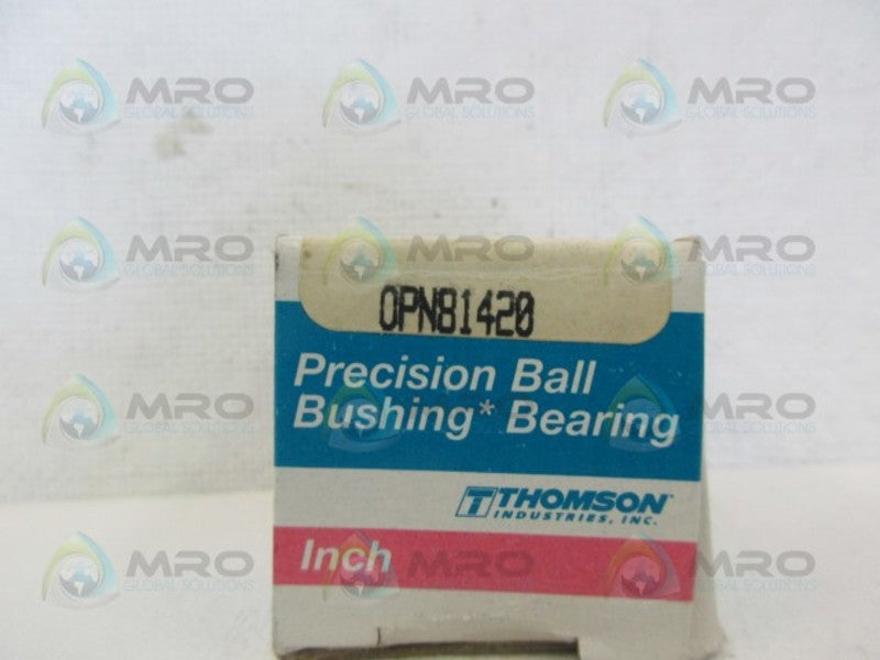 THOMSON OPN81420 BALL BUSHING *NEW IN BOX*