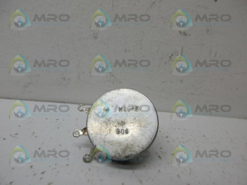 INDUSTRIAL MRO M20 PK POTENTIOMETER *USED*