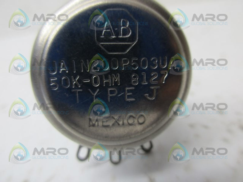 ALLEN BRADLEY JAIN200P503UA POTENTIOMETER *USED*