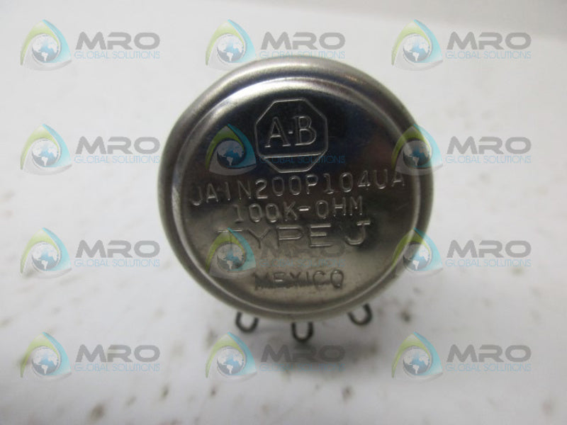 ALLEN BRADLEY JAIN200P104UA POTENTIOMETER *USED*
