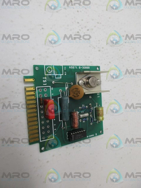 TELEDYNE B-30868 TEMPERATURE CONTROL BOARD *USED*
