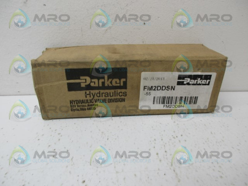 PARKER FM2DDSN-55 FLOW VALVE *NEW IN BOX*