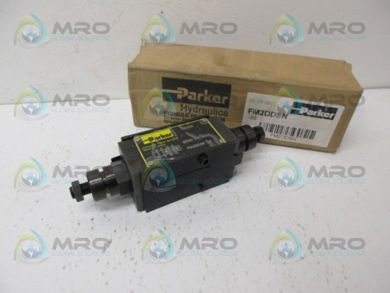 PARKER FM2DDSN-55 FLOW VALVE *NEW IN BOX*