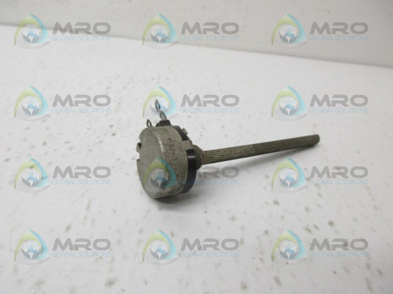 INDUSTRIAL MRO 011-116 POTENTIOMETER *USED*