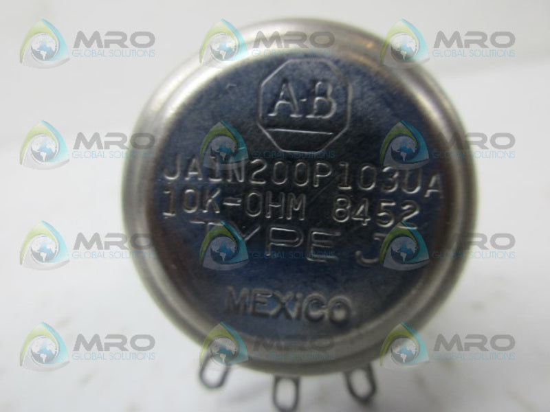 ALLEN BRADLEY JA1N200P103UA POTENTIOMETER *USED*