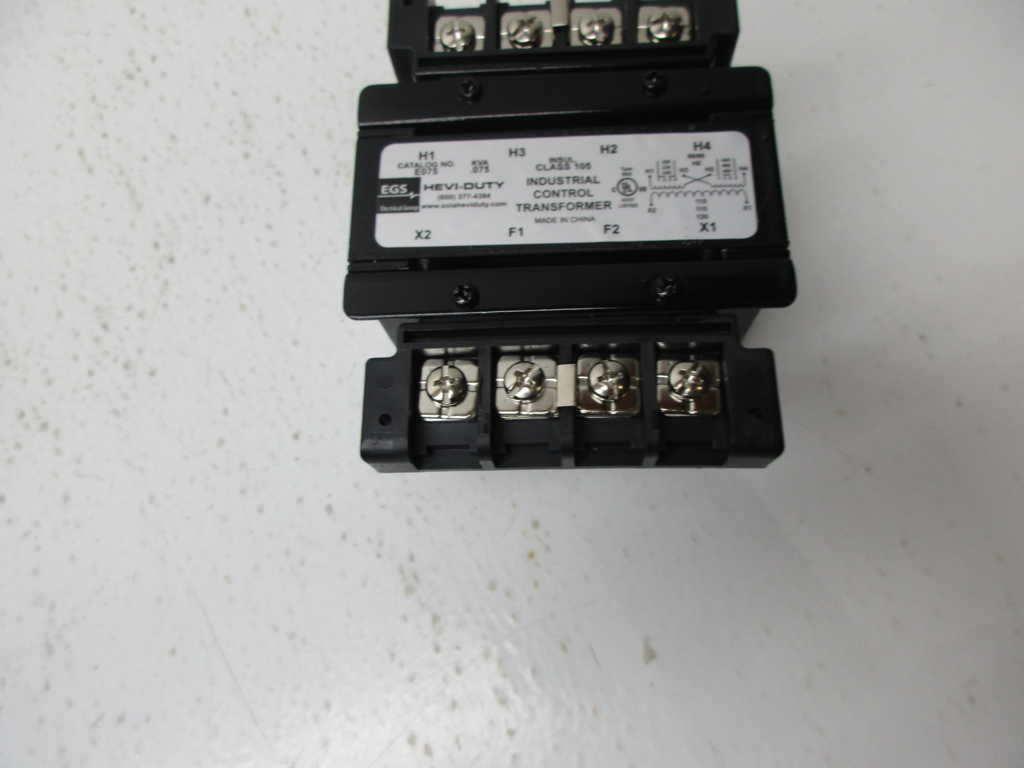HEVI-DUTY E075 TRANSFORMER *NEW IN BOX*