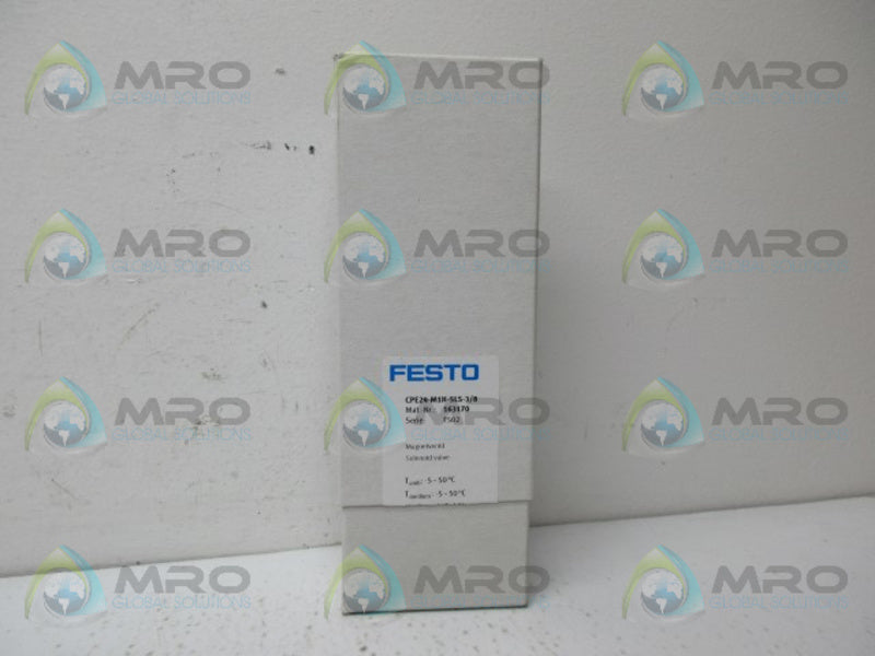 FESTO CPE24-M1H-5LS-3/8 SOLENOID VALVE  NSMP