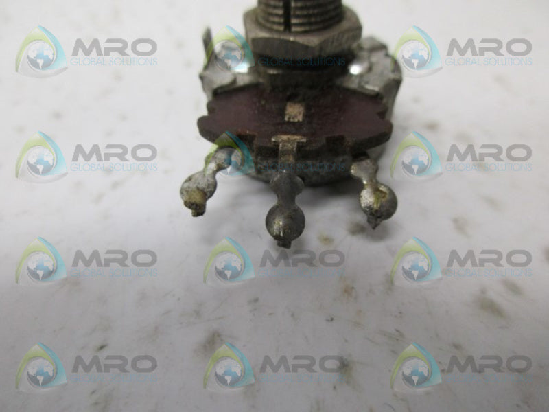 INDUSTRIAL MRO 70407 IK 6419 POTENTIOMETER *USED*