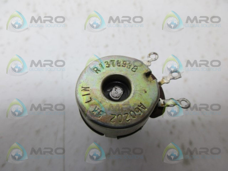 INDUSTRIAL MRO A60202 5K R1378938 POTENTIOMETER *USED*