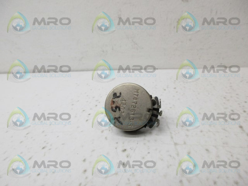 INDUSTRIAL MRO M7472673-5 POTENTIOMETER *USED*