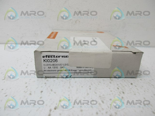 IFM EFECTOR KI0206 CAPACITIVE SENSOR *NEW IN BOX*