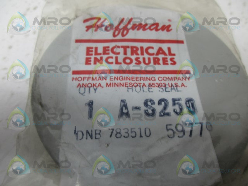 HOFFMAN A-S250 ELECTRICAL ENCLOSURE *NEW IN FACTORY BAG*