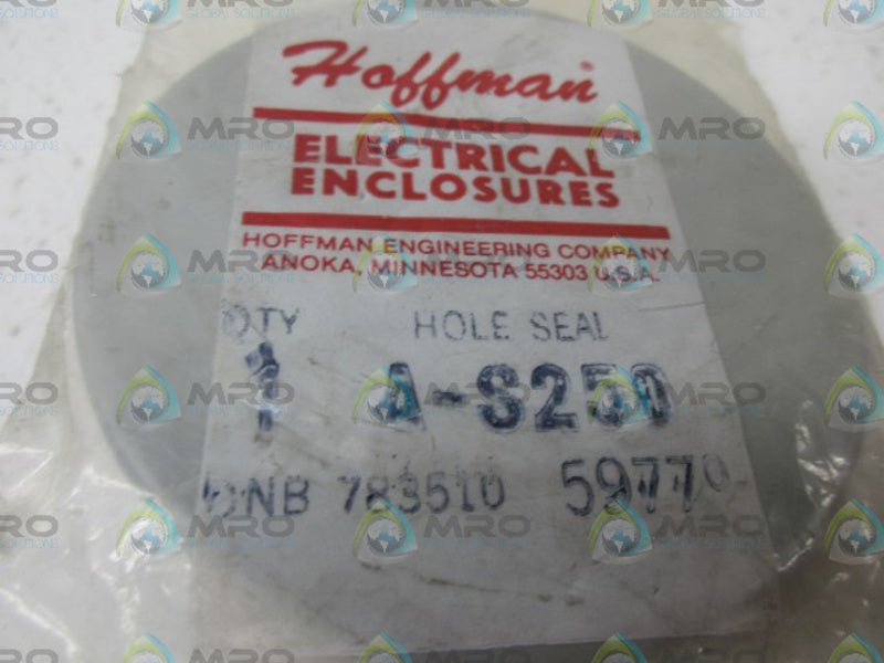 HOFFMAN A-S250 ELECTRICAL ENCLOSURES *NEW IN FACTORY BAG*