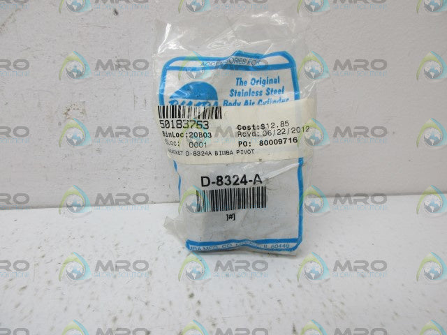 BIMBA D-8324-A MOUNTING BRACKET FOR CYLINDERS *NEW IN FACTORY BAG*