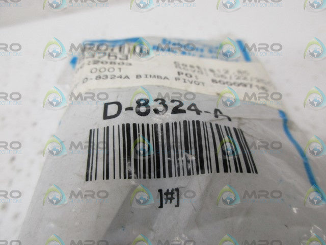 BIMBA D-8324-A MOUNTING BRACKET FOR CYLINDERS *NEW IN FACTORY BAG*