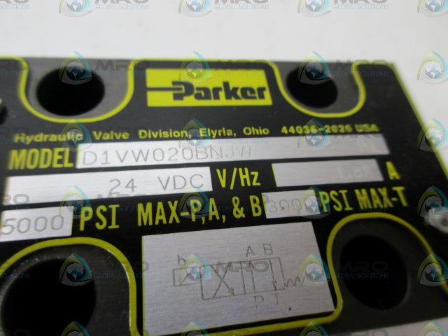PARKER D1VW020BNJW DIRECTIONAL CONTROL VALVE *NEW IN BOX*