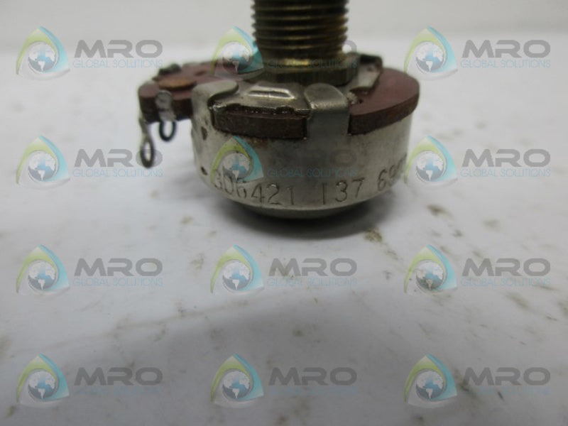 INDUSTRIAL MRO 306421 POTENTIOMETER *USED*