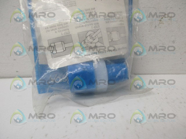 SWAGELOK PFA-820-6-4 TUBE REDUCING UNION *NEW IN FACTORY BAG*