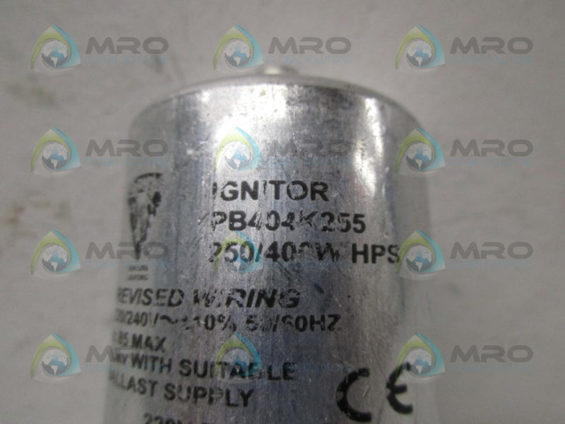 INDUSTRIAL MRO PB404K255 IGNITOR *NEW NO BOX*