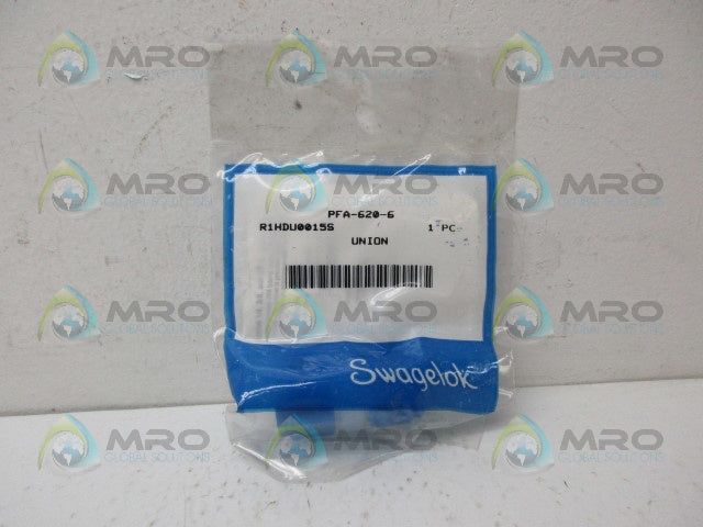 SWAGELOK PFA-620-6 UNION *NEW IN FACTORY BAG*