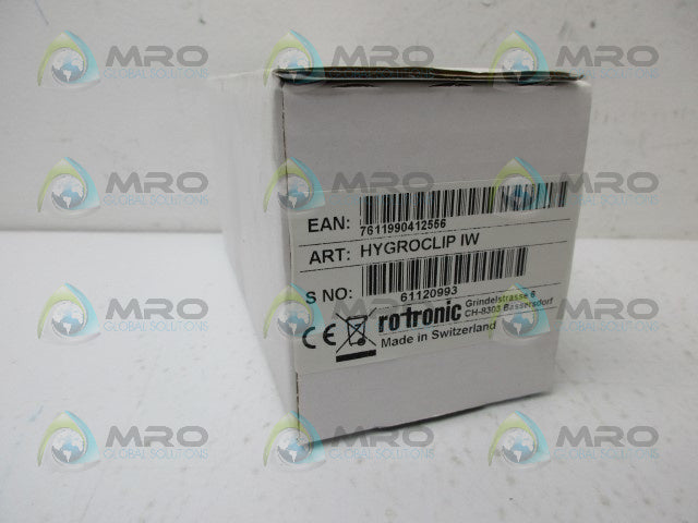 ROTRONIC HYGROCLIP IW SENSOR *NEW IN BOX*