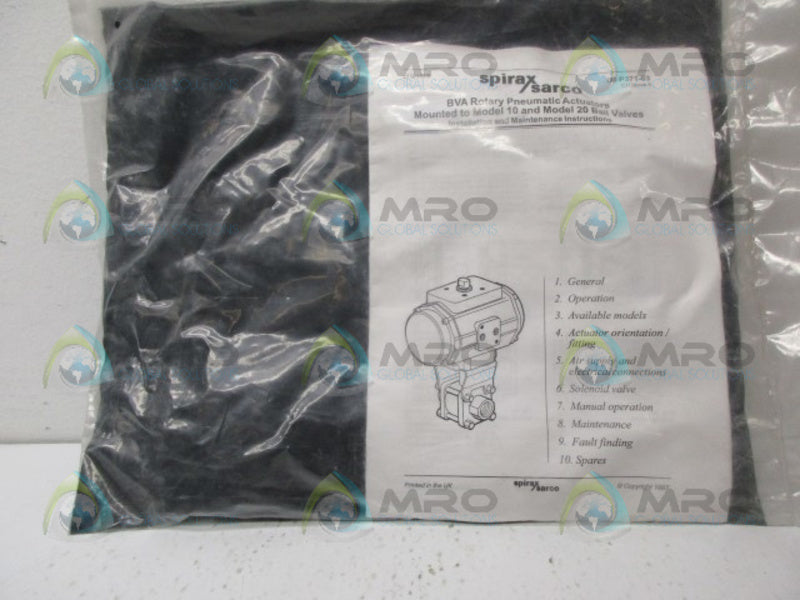 INDUSTRIAL MRO BVA281 BVA28 ACTUATOR REPAIR SET *NEW IN FACTORY BAG*
