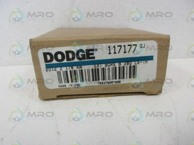 DODGE 117177 GJ 2012 TAPER LOCK BUSHING 2-1/8" *NEW IN BOX*