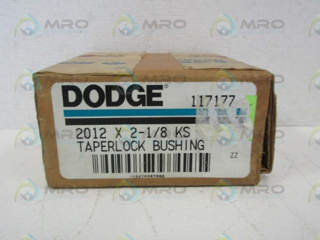DODGE 117177 2012 TAPER LOCK BUSHING 2-1/8" *NEW IN BOX*