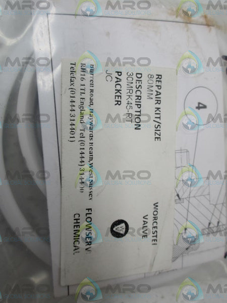 WORCESTER 30MRK45-RT-80mm REPAIR KIT  NSMP