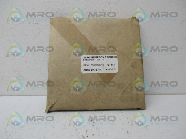 MPW EMERSON PROCESS 1E399236012 DIAPHRAGM *FACTORY SEALED*