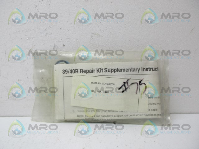 NORBRO 10ARK40R REPAIR KIT *NEW IN FACTORY BAG*