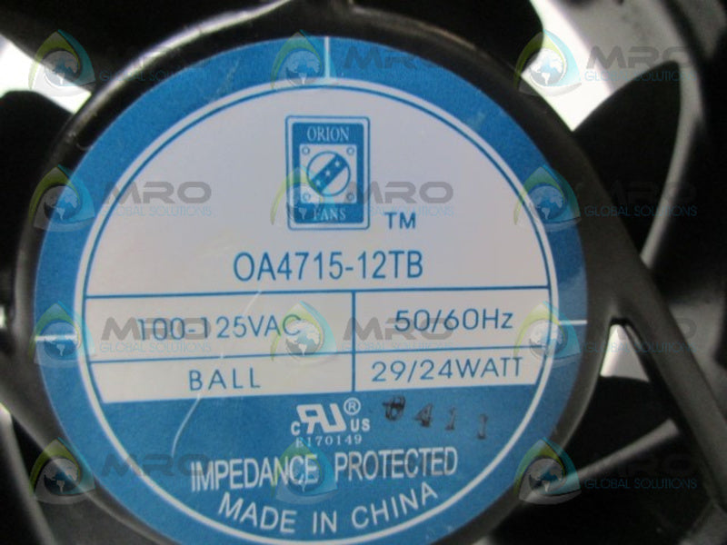 ORION FANS OA4715-12TB FANS *NEW IN BOX*
