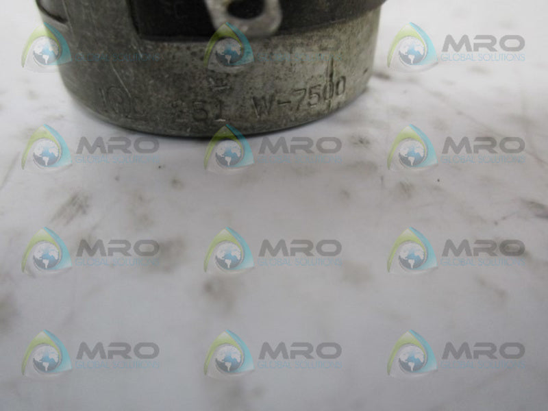 INDUSTRIAL MRO 251 W-7500 POTENTIOMETER *USED*