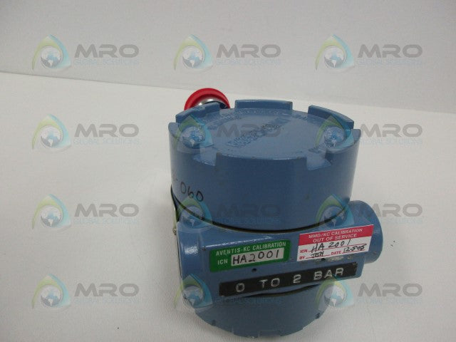 ROSEMOUNT 1144G0120A22S1 PRESSURE TRANSMITTER *USED*