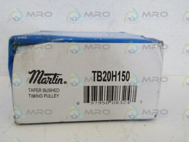 MARTIN TB20H150 TAPER BUSHED TIMING PULLEY *NEW IN BOX